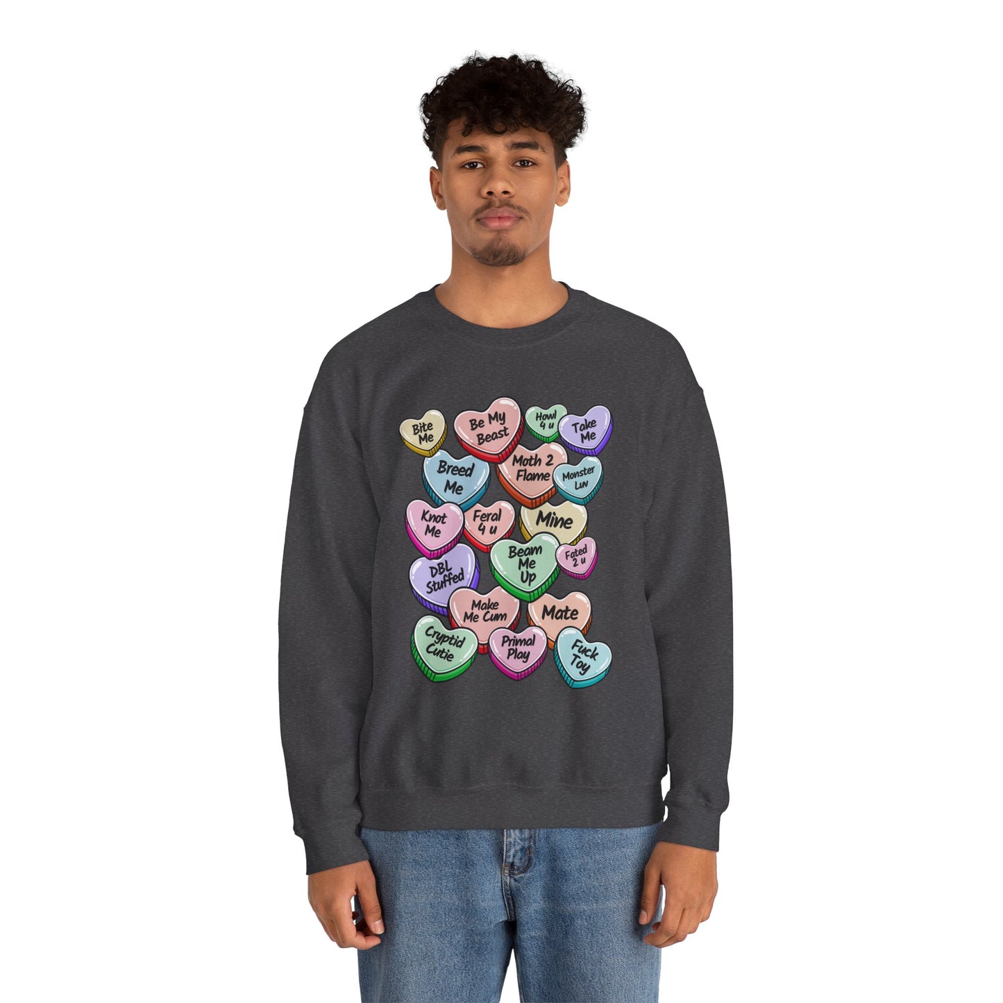 Monster Candy Hearts Sweatshirt