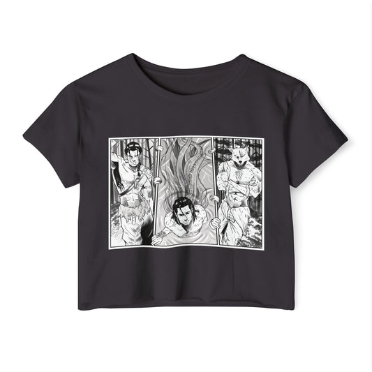 Monsters Crop Top