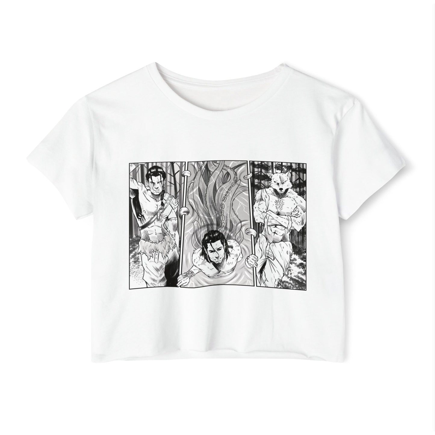Monsters Crop Top