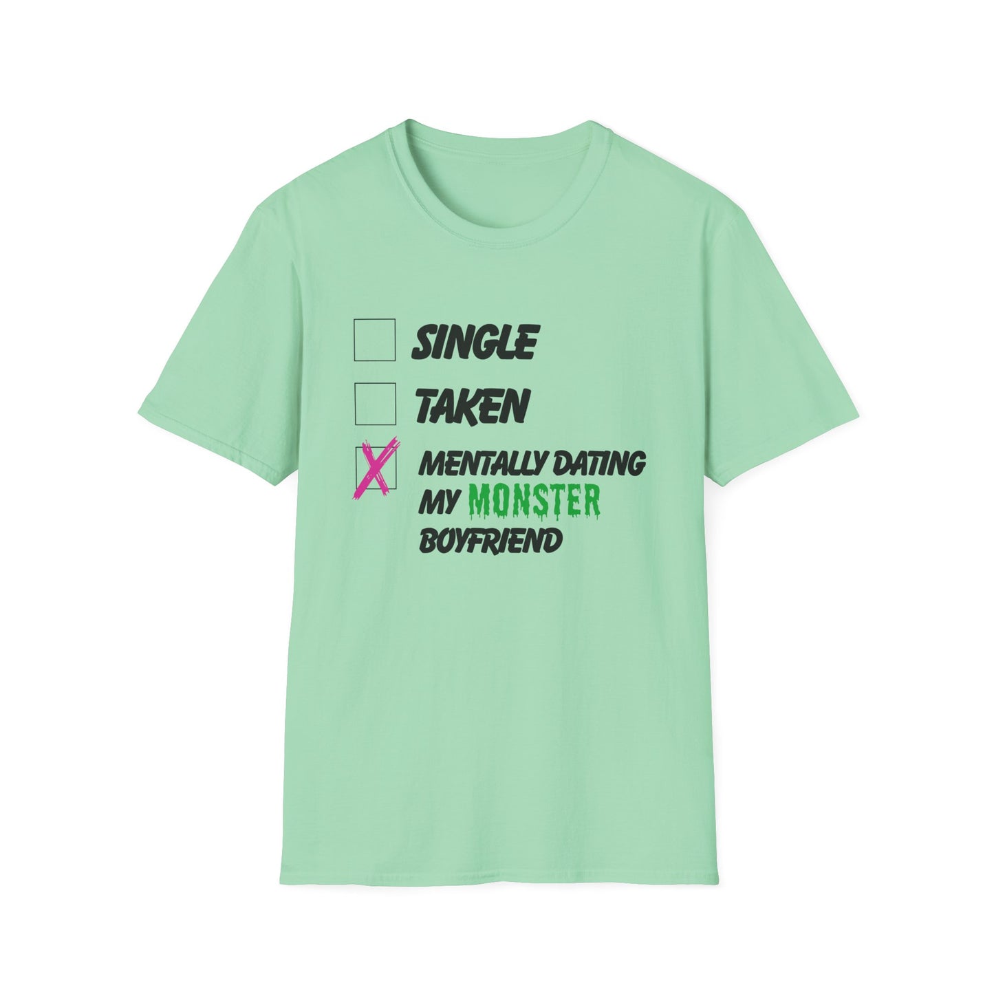 Relationship Status Monster Boyfriend T-Shirt