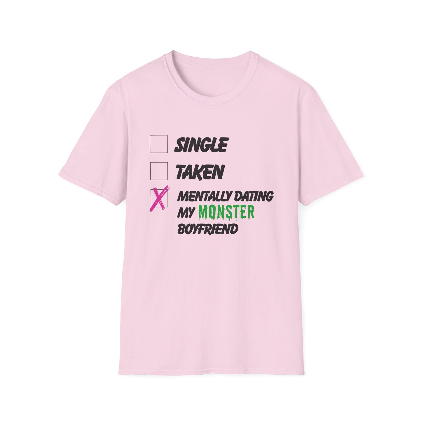 Relationship Status Monster Boyfriend T-Shirt