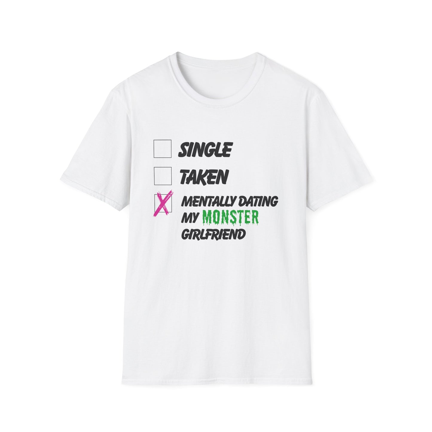 Relationship Status Monster Girlfriend T-Shirt