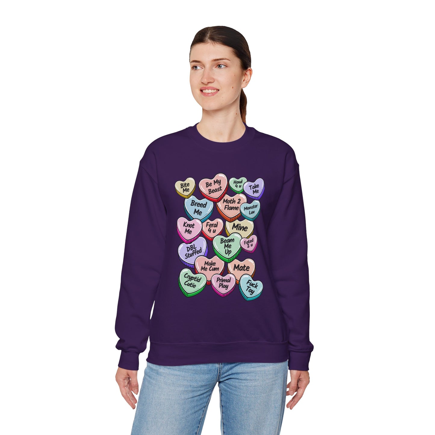 Monster Candy Hearts Sweatshirt