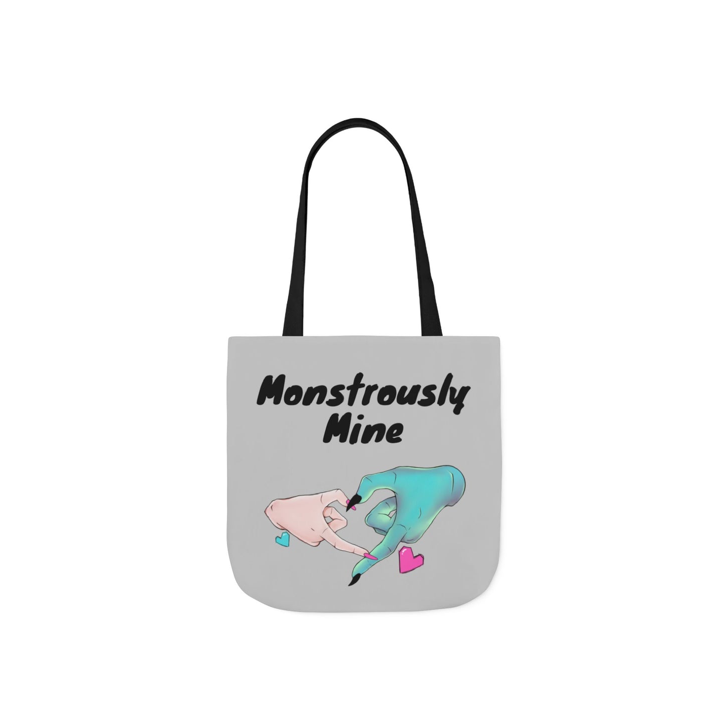 Monstrously Mine Canvas Tote Bag