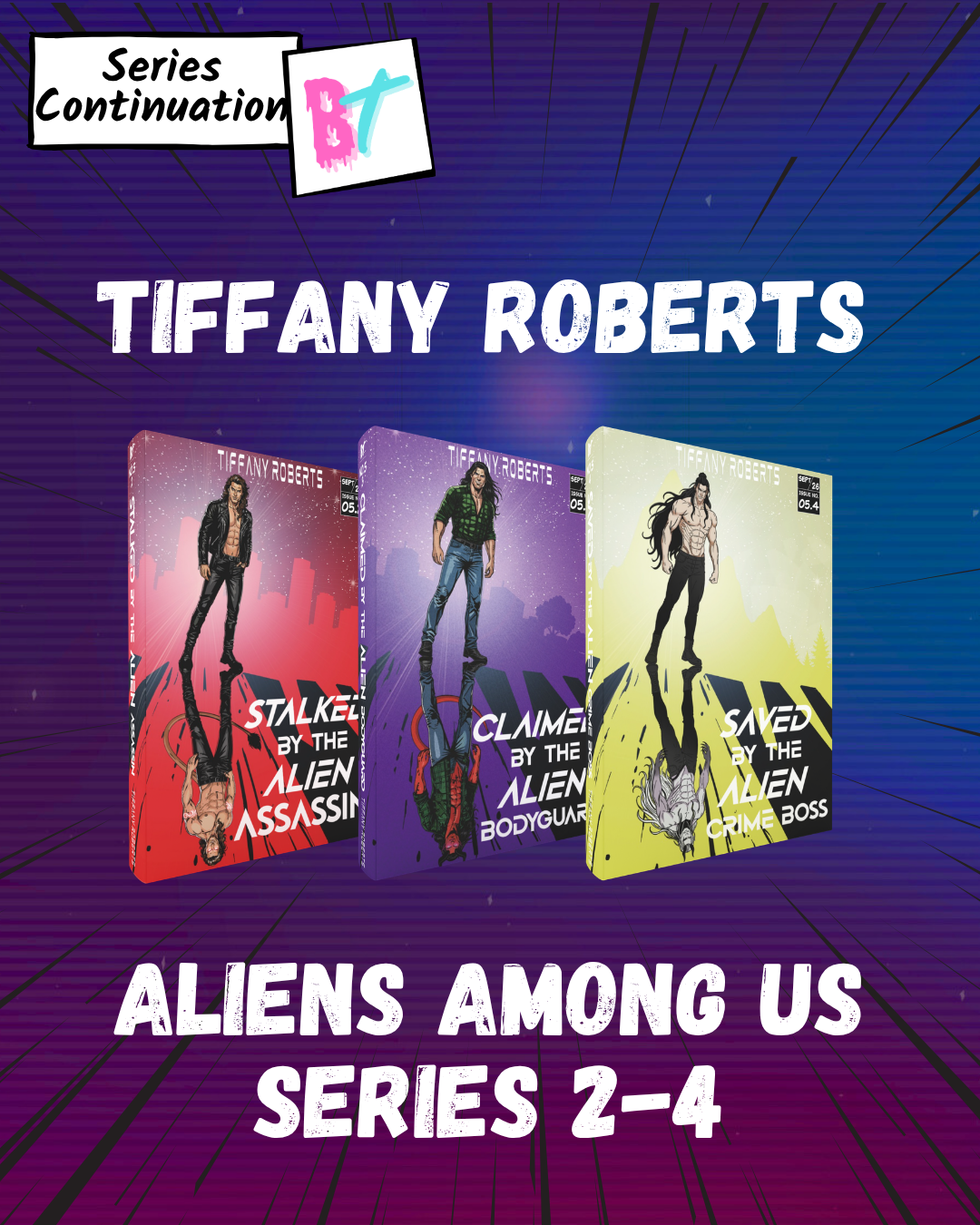 Tiffany Roberts - Aliens Among Us Set 2-4
