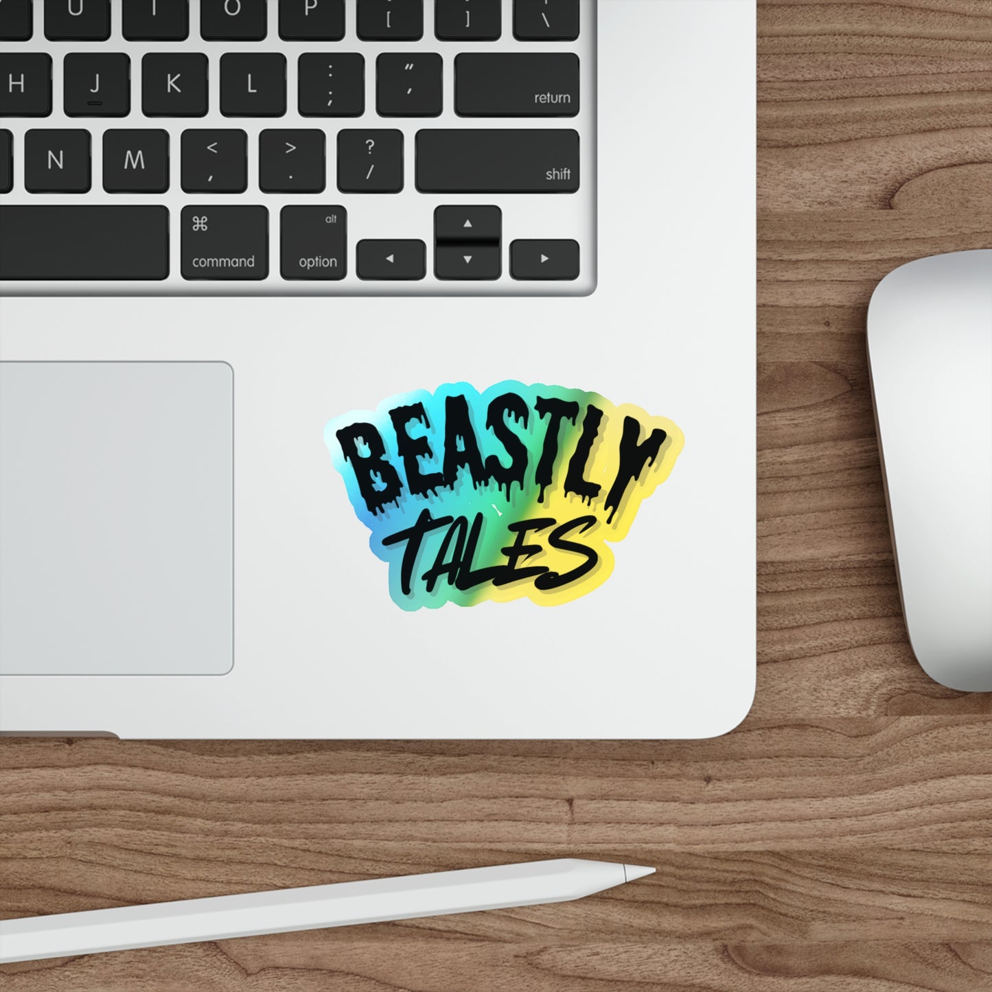 Beastly Tales Holographic Sticker