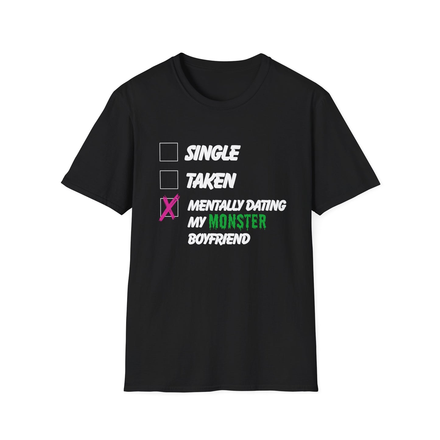 Relationship Status Monster Boyfriend T-Shirt