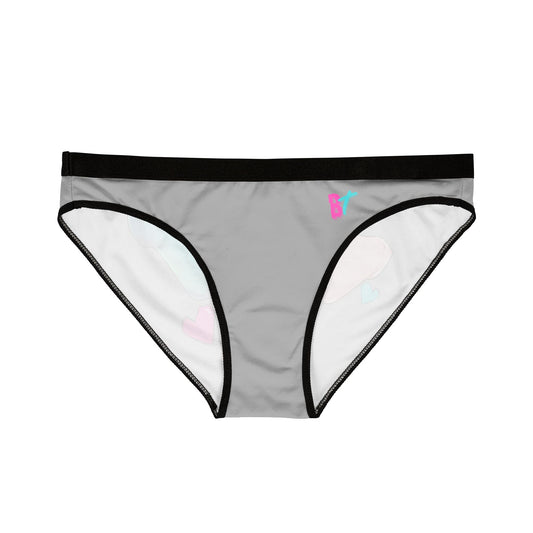 Monster Hearts Women's Underwear (Grey)