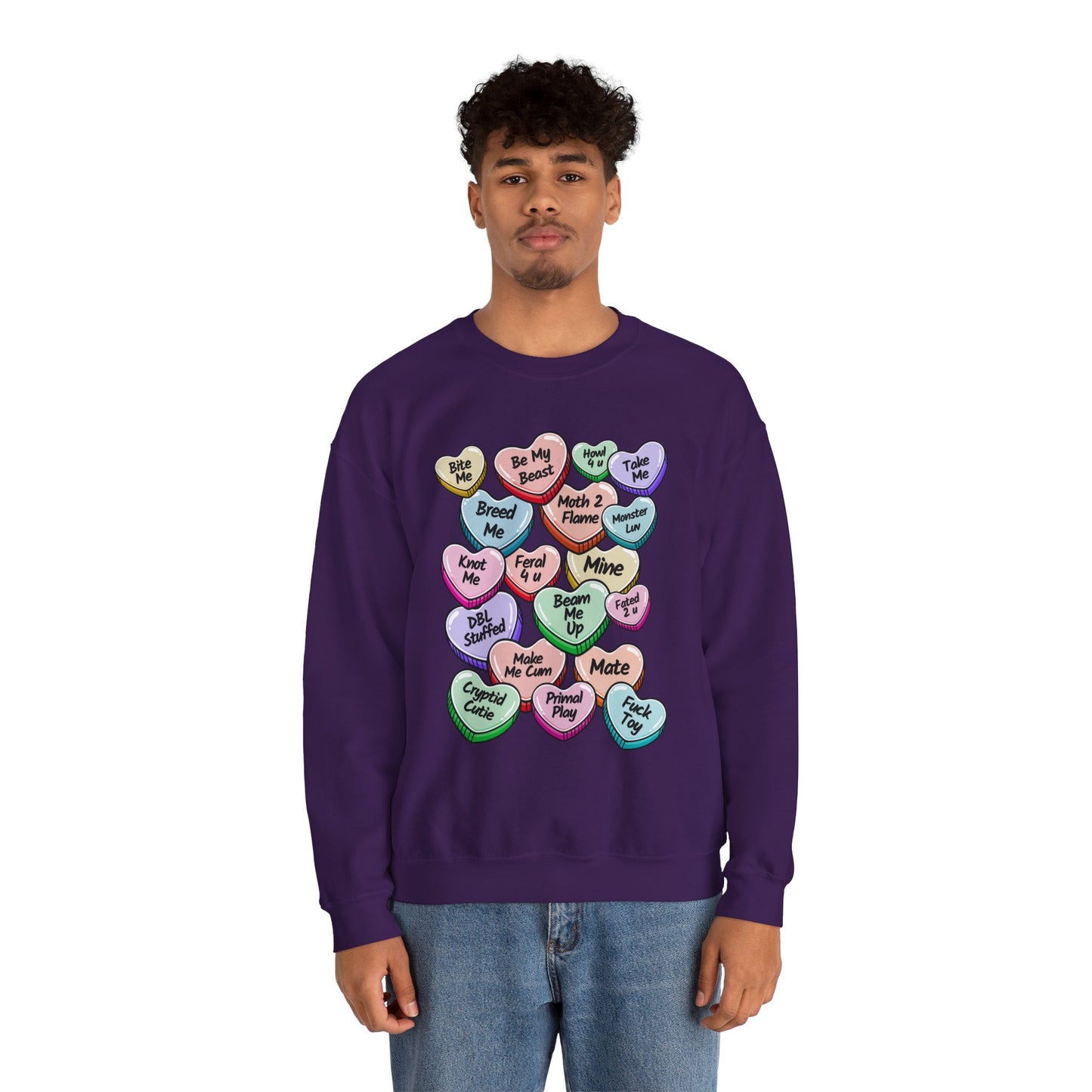 Monster Candy Hearts Sweatshirt