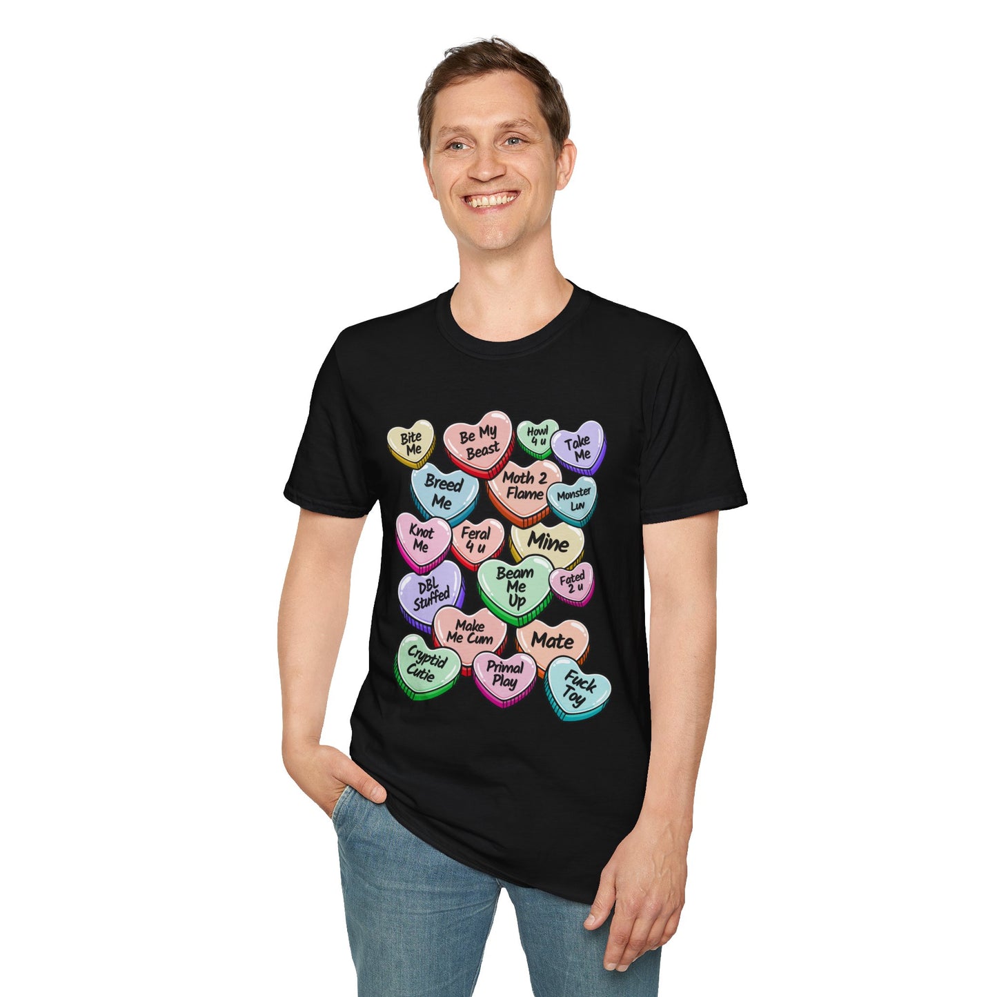 Monster Candy Hearts T-Shirt