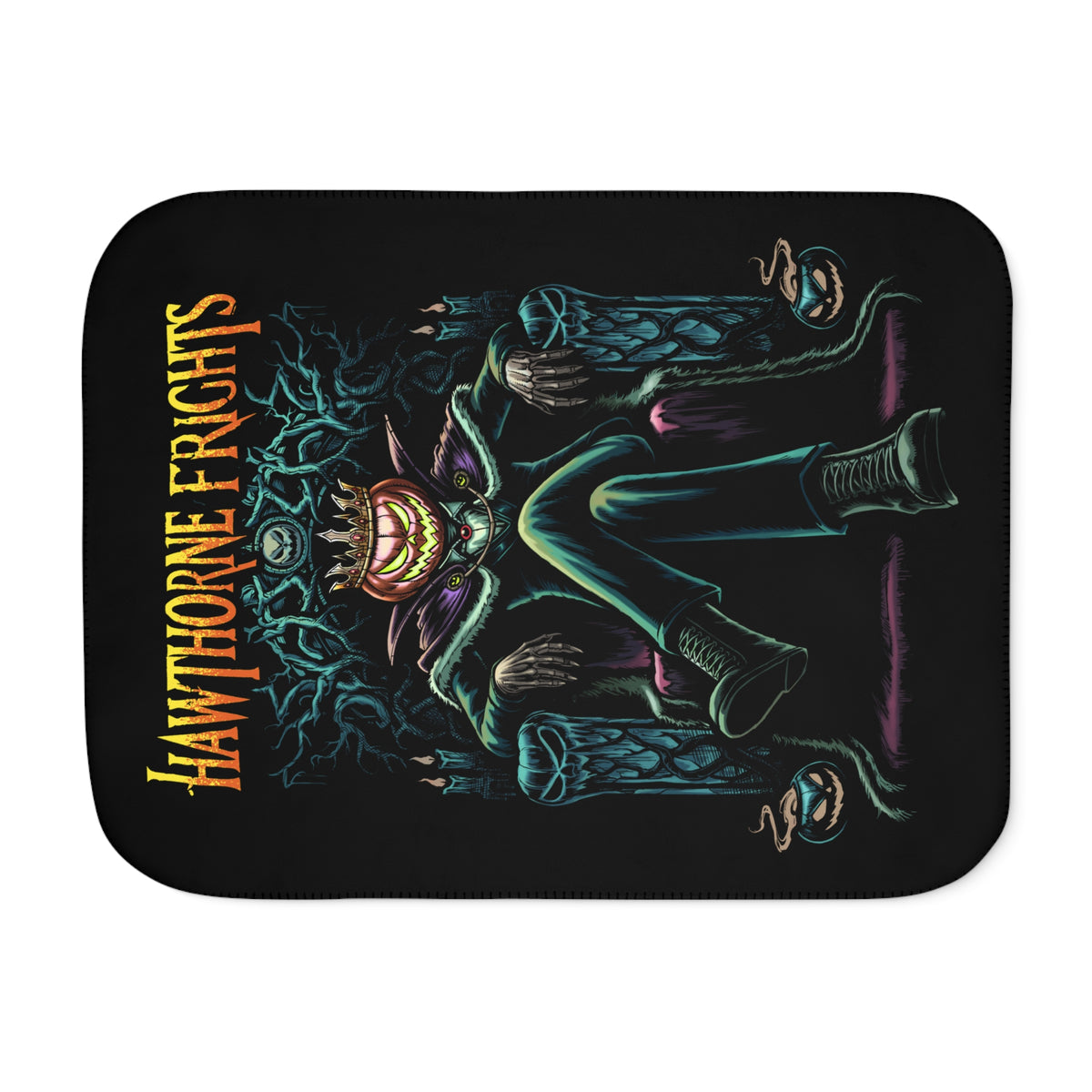 Hawthorne Frights Sherpa Blanket