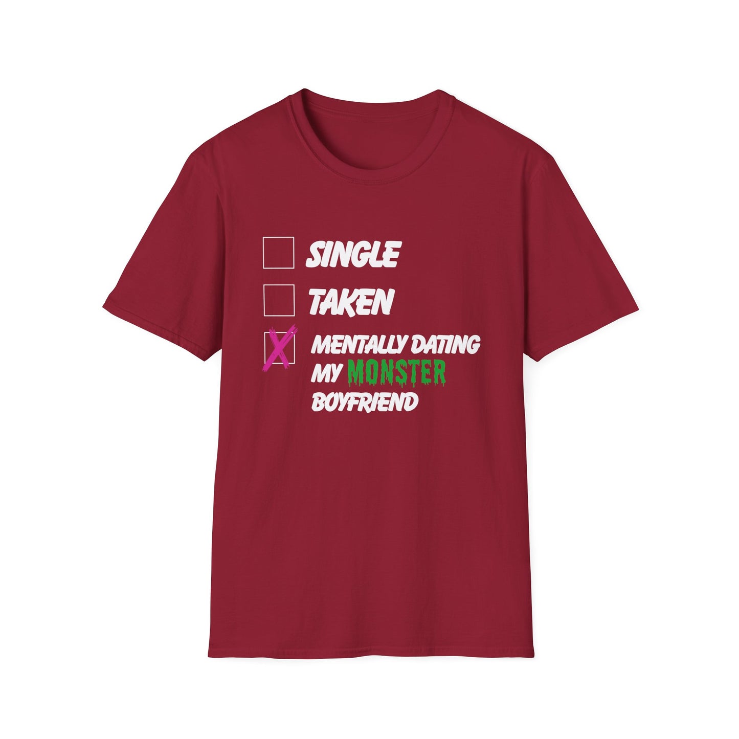 Relationship Status Monster Boyfriend T-Shirt