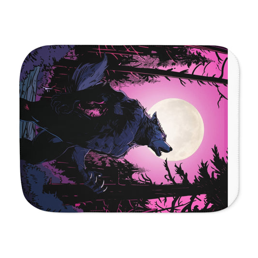 Run Run Rabbit SFW Sherpa Blanket