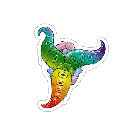 Pride Tentacle Poon Sticker