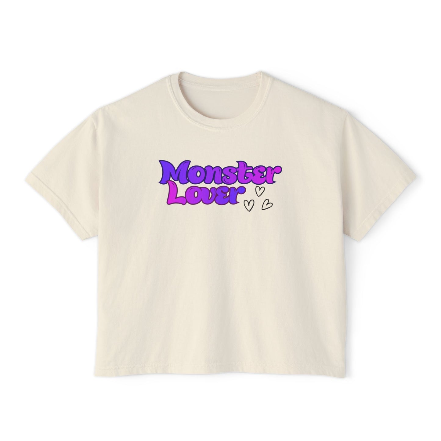 Monster Lover Boxy Tee