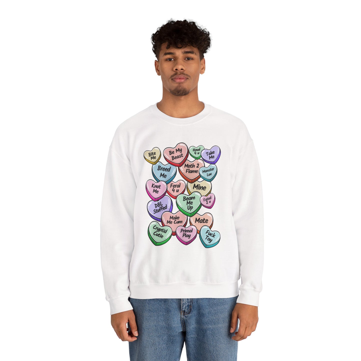 Monster Candy Hearts Sweatshirt