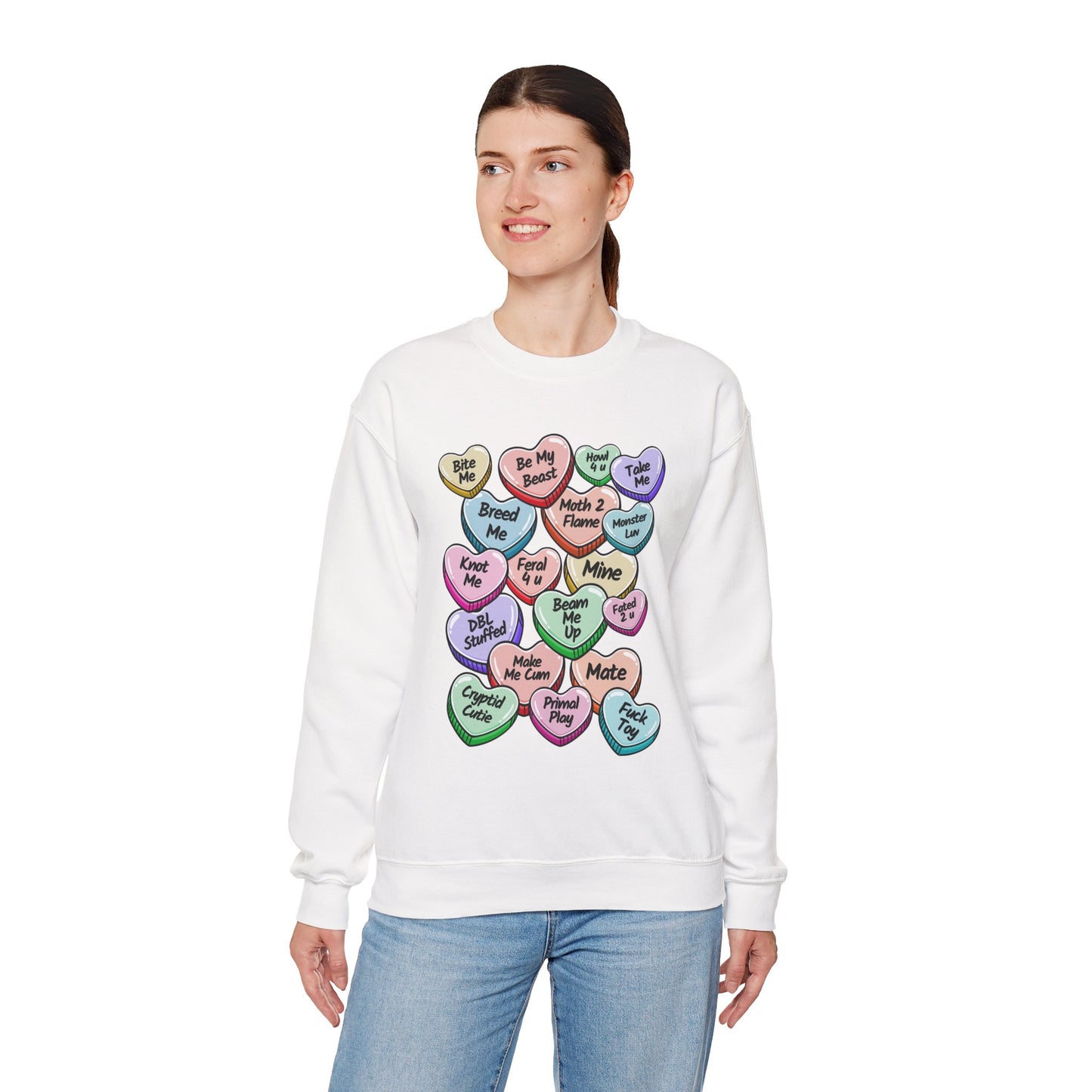Monster Candy Hearts Sweatshirt