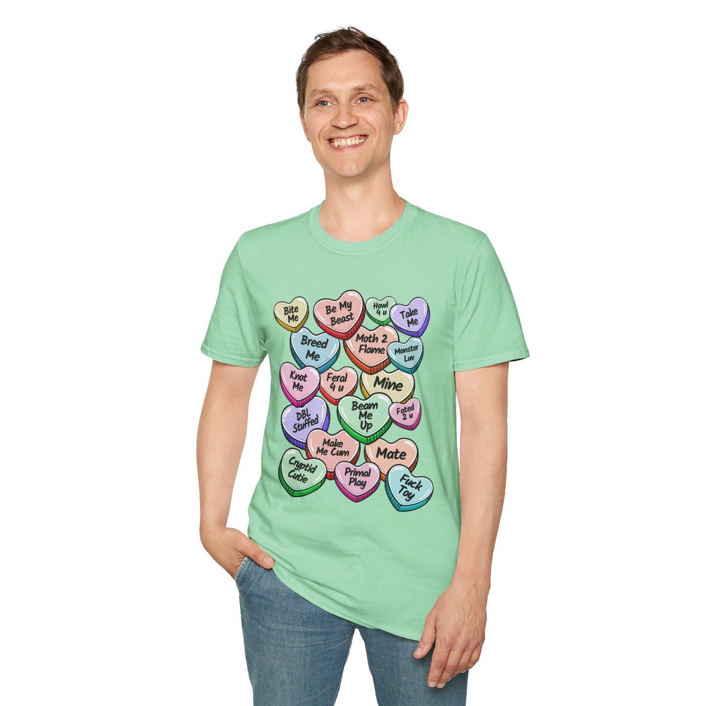 Monster Candy Hearts T-Shirt