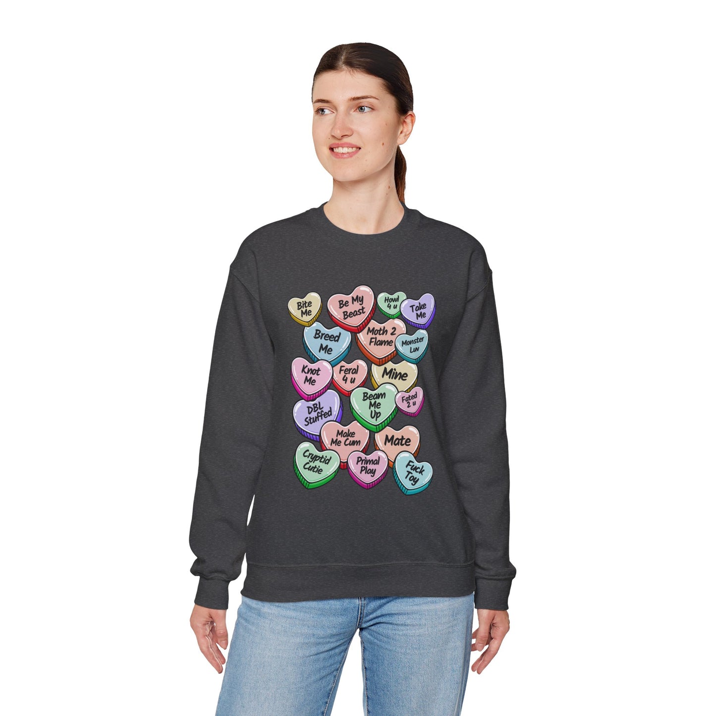 Monster Candy Hearts Sweatshirt