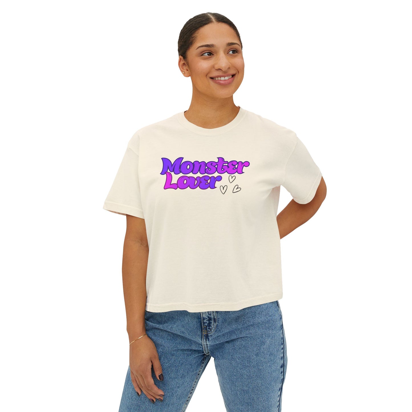 Monster Lover Boxy Tee