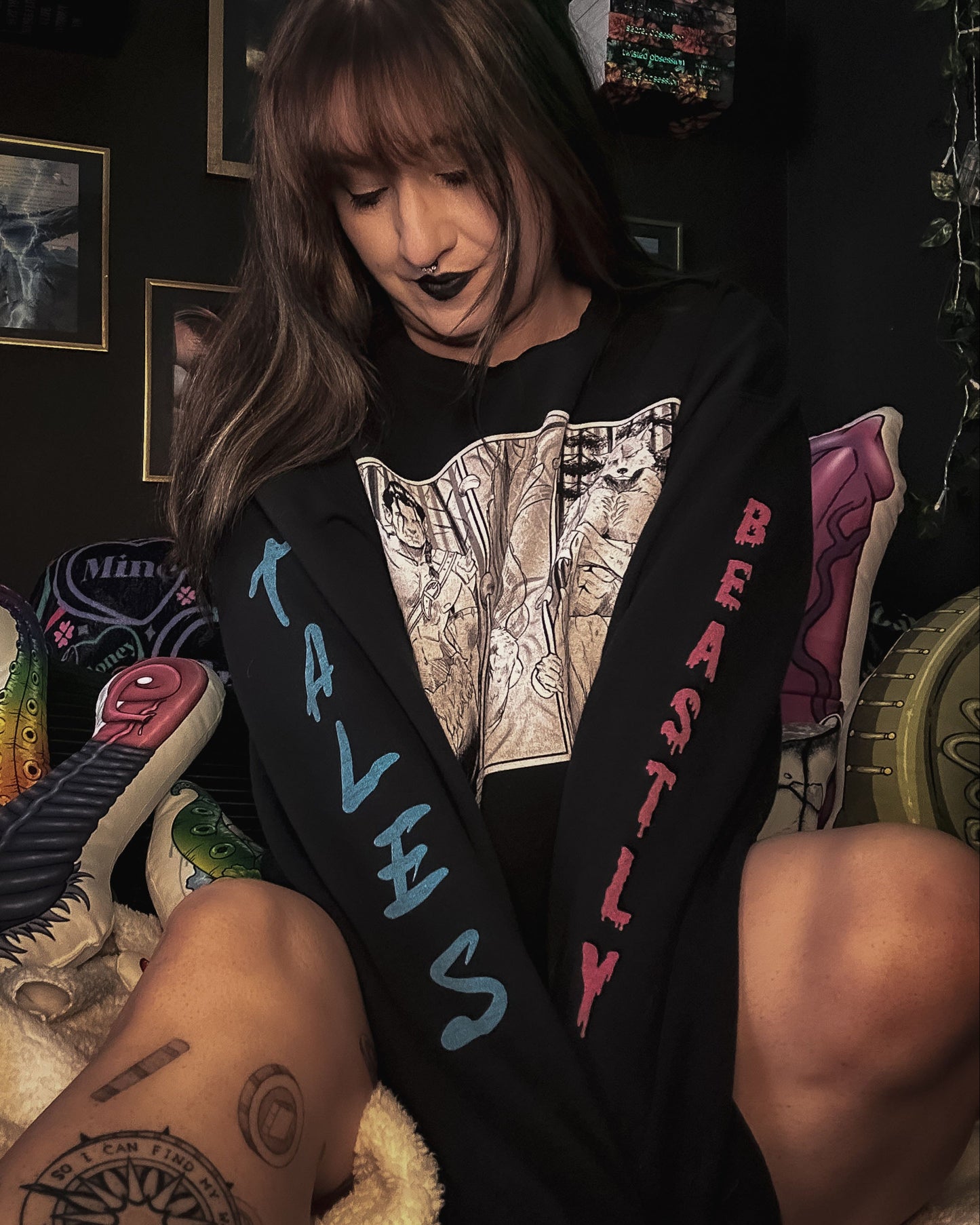 Beastly Tales Monster Crewneck Sweatshirt