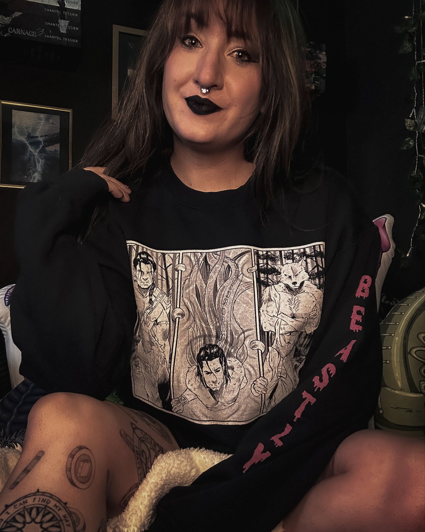 Beastly Tales Monster Crewneck Sweatshirt